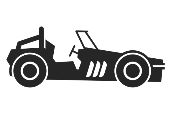 Download Motor Race Black Icon. Speed Car Side Vi - Icon Collection