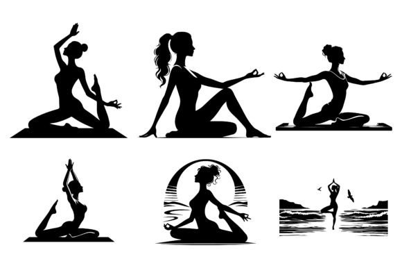 Download Woman Yoga Icon Vector Illustration - Icon Collection