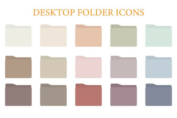 Download 15 Folder Icons for Desktop, - Icon Collection