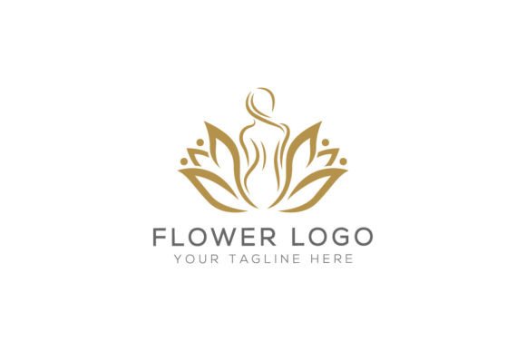 Download Lotus Flower Feminine Logo Design. - Feminine logo Collection