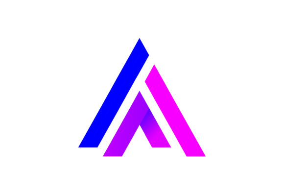 Download A Letter Logo Icon Colorful Design - Icon Collection