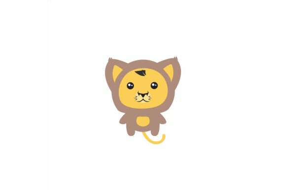 Download Chubby Lion Mascot for Company Icon - Icon Collection